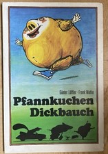Pfannkuchen Dickbauch, MÄRCHEN - großes Pappbilderbuch, Löffler, Wahle, DDR 1989