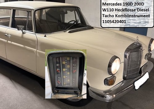 Mercedes 190d 200d - mercedes, w110