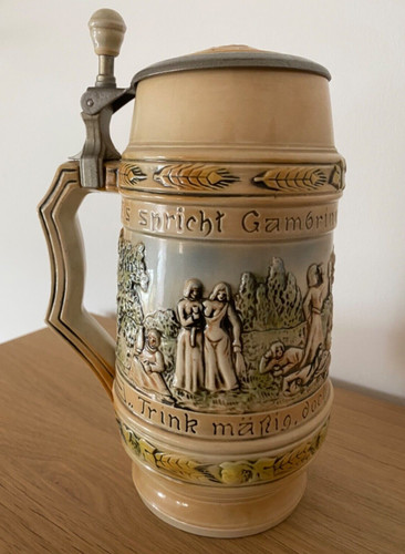 Sitzendorfer bierkrug - sitzendorfer,