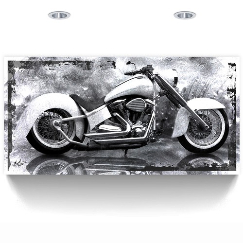 Leinwand bild motorrad - bild,