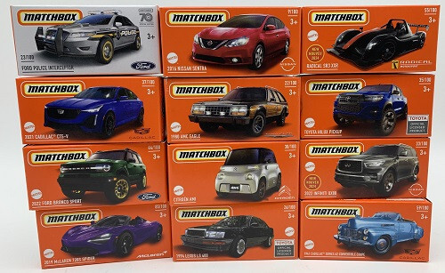 Matchbox pkw sammlung - matchbox, 12