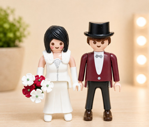 Playmobil figuren paar - 2,