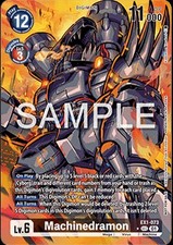 Digimon Machinedramon (EX1-073) (V.2) SB2.0P Alternative Art Englisch NM