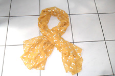 Orsay Schal / Tuch  Farbe mais gelb silber Hirsch - Streifen, Neu ungetragen