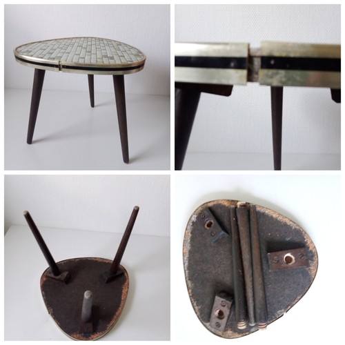 Blumenhocker nierentisch 50s - nierentisch,