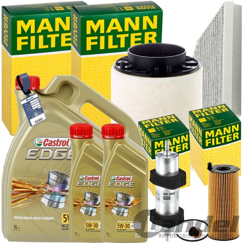 Mann inspektionskit castrol - mann, inspektionskit+7l