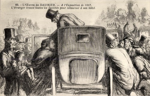 Künstler cpa daumier - cpa,