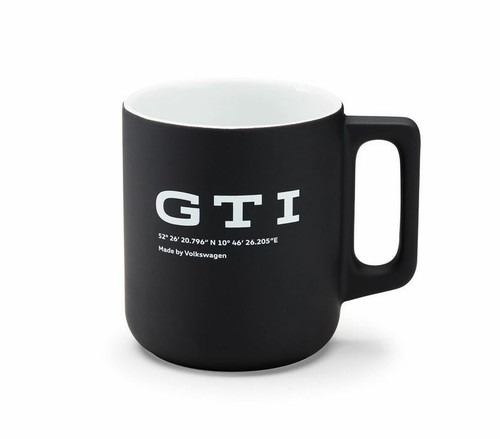 Gti kaffeebecher schwarz - kaffeebecher,