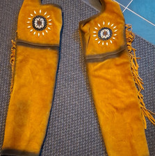 Lederchaps Western mit