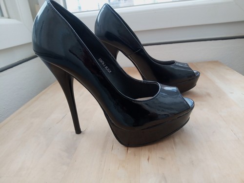 Heels peep toes - toes, lackschuhe