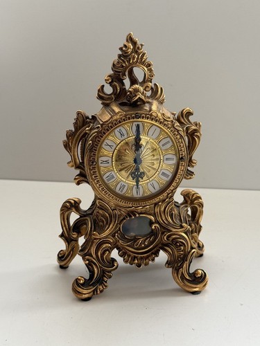Tischuhr schmid barockstil - tischuhr,