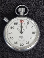 HEUER TRACKMATE STOPPUHR CHROM