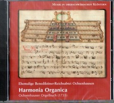 HARMONIA ORGANICA: OCHSENHAUSER ORGELBUCH (1735) – CD (OVP) / JÜRGEN ESSL a.d. G