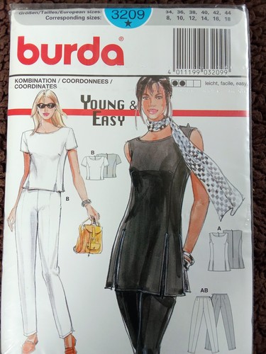 Burda young easy - easy, top