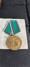 Militärmedaille mit Urkunde