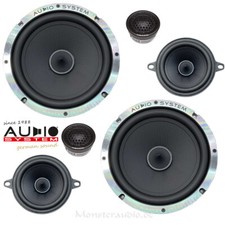 Audio System HX 165 PHASE 3-WAY EVO 3 High End 3-Wege-Aktiv-Lautsprecher Set