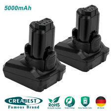 2x Akku Für AEG BS12C BS12C2 BSS12C 3520 L1215 L1215R 5.0AH 12V Lithium Batterie