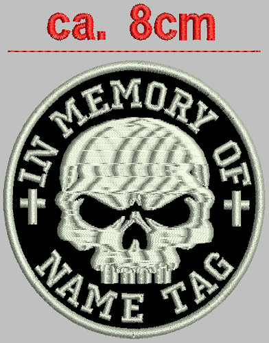 Memory aufnäher patch - memory,