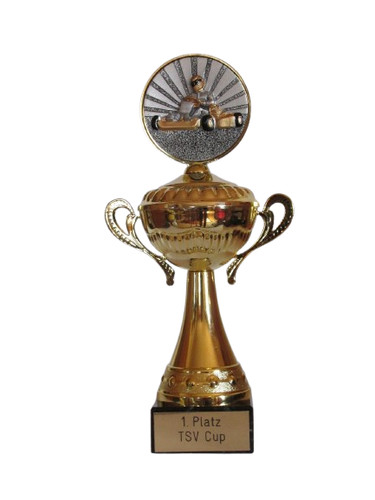 Gokart pokal mit - mit, resin-emblem
