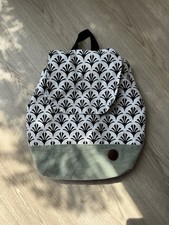 2-in-1 Rucksacktasche Rucksack Tasche Travel Urlaub Reisen Shopper weiß schwarz