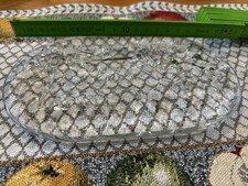 Buttermodel Servierplatte aus schwerem, hochwertigem Glas, Motiv Kuh