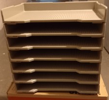 Original INKiESS Briefablagen BF 1, A4 quer.  9 Stück ! Zuammen nur  25,- Euro