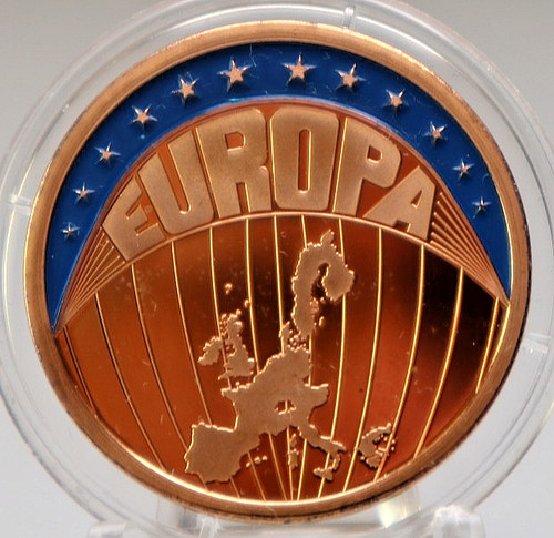Medaille ecu 1999 europa - medaille:,