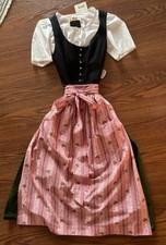Dirndl Gr. 40, Neu mit Etikett, Hammerschmid, grün/schwarz, inkl. Bluse