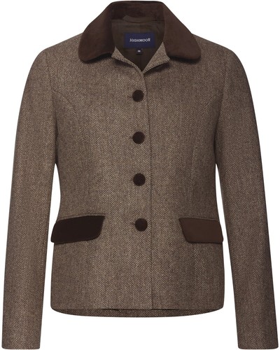 Highmoor fischgrat jacke mit - highmoor,