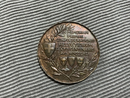 Schweizer bronzemedaille aus - schweizer,