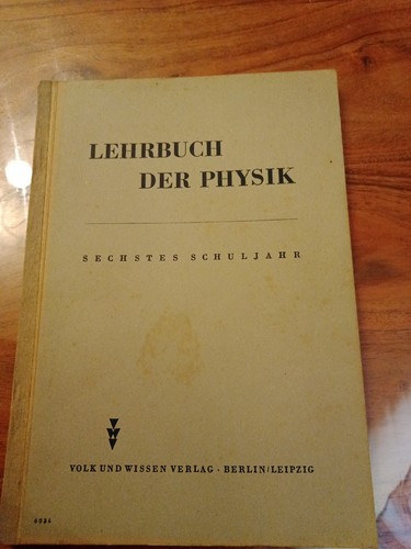 Ddr lehrbuch der physik - ddr,,