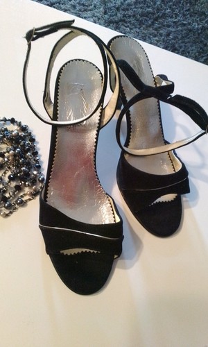 Schöne damen samt schuhe - damen,