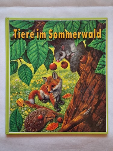 Tiere sommerwald kinderbuch - tiere,