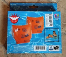 orange Schwimmflügel  1-2 Jahre 11-15 kg von Happy People - neu
