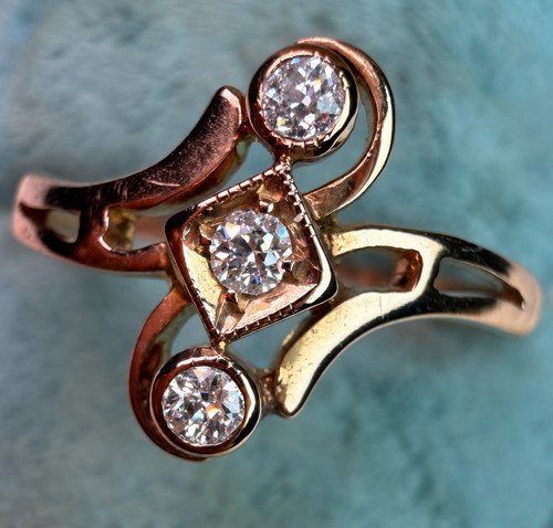 Ring art deco 1920 - deco,, 585