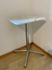 Upcycling Marmor Beistelltisch weiß glänzend modern Tisch Sideboard Unikat TOP!