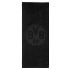 Borussia Dortmund BVB Badetuch schwarz 70 x 180 cm