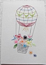 Fadengrafik - Ballon