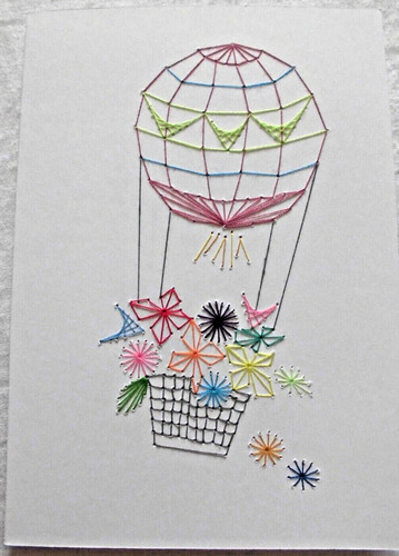 Fadengrafik ballon - -,