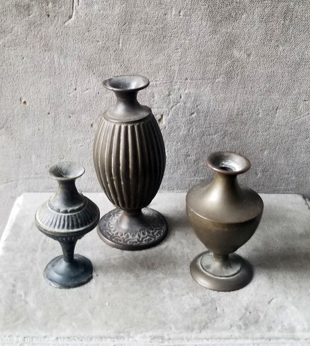 Miniatur vasen bronze - -,