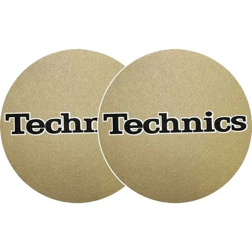 Technics logo slipmat - -, gold