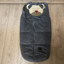 Odenwälder Babynest Mucki Fußsack für Tragewanne und Autositz NEU Cord blau