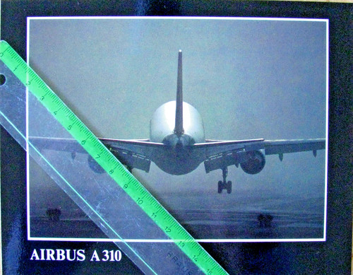 Ansichtskarte airbus - ansichtskarte,
