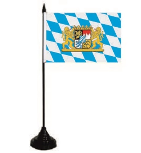 Tischflagge bayern mit - bayern,