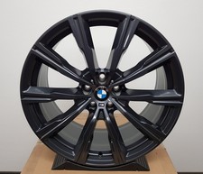 NEU BMW 20 Zoll Felgen X5 G05 X6 G06 M740 Alufelgen 8071996 Inkl. Nabendeckel