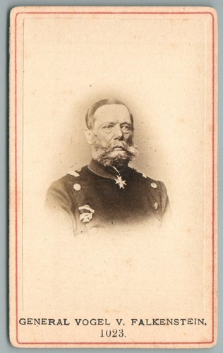 Cdv 1870 general von - cdv,