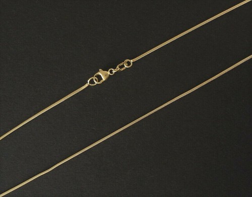 Schlangenkette silber 925 gold - 925,