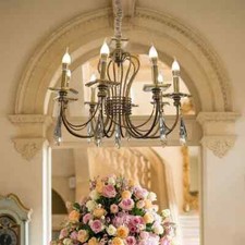 Industrieller Kronleuchter aus