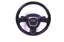Lenkrad original Audi A3 8P A4 B7 Loch-Leder Airbaglenkrad Schaltwippen