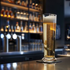 12 Stück Biergläser Pilsstange Pilsglas Glas, B-Ware Verpackung beschädigt